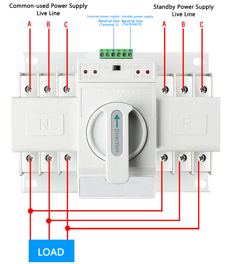 McPherson Controls, 125A 2Pole Automatic Transfer Switch, ATS2PC0125-22_UL