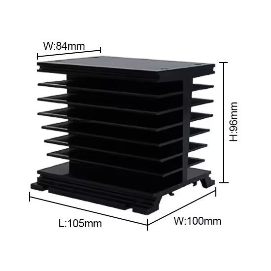 500A SSR heat sink