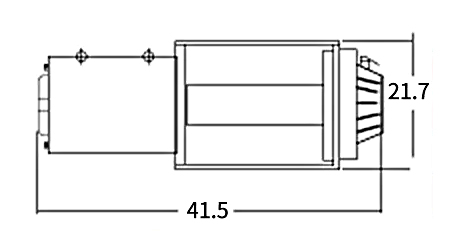 6000lbs electric winch dimension