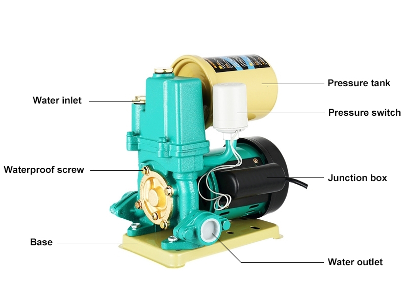 Automatic Water Pressure Booster Pump Details