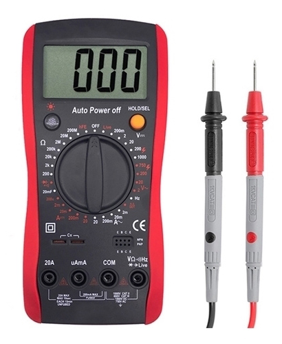Digital multimeter manual range