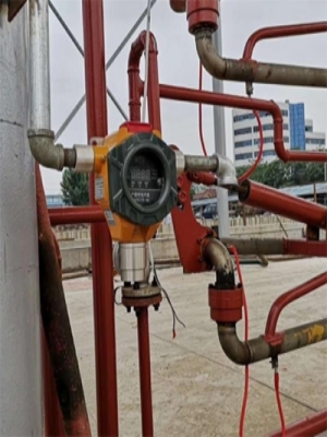 Explosion-proof motor alarm application pipe