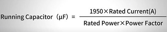 Formula to calculate capacitor size