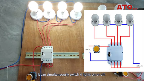 How Does Lighting Contactor Work ATO