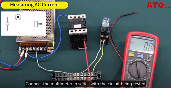 Multimeter measure ac current