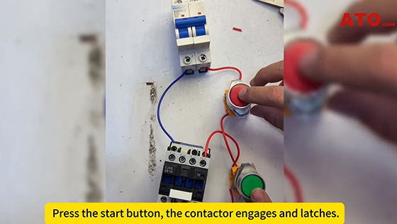 Setting up latching circuit add button