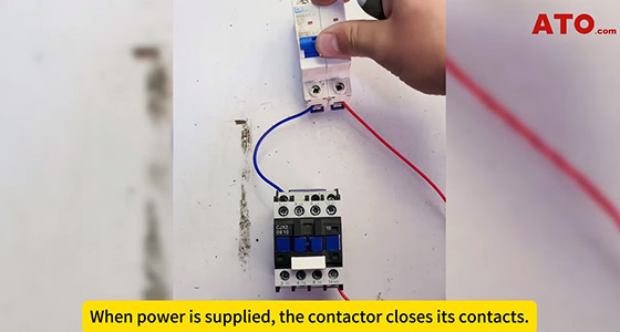 Setting up latching circuit initial wiring