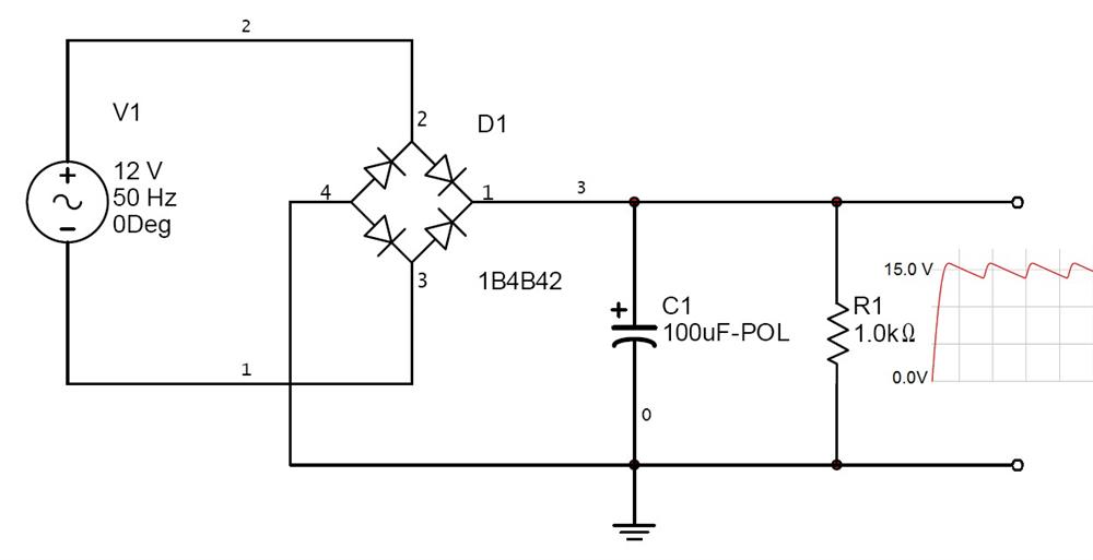 The principle of rectifier providing fixed voltage