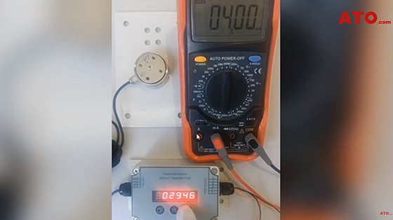 Zero calibration of load cell amplifier