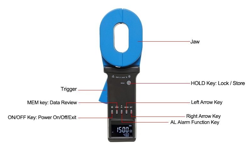 Clamp Ground Resistance Tester Details