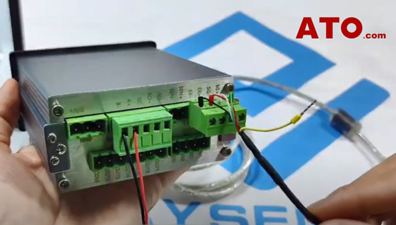 Connect load cell to display controller