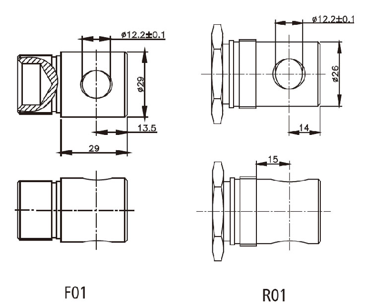 3500N electric linear actuator size