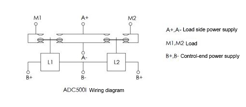 500A DC reversing contactor wiring diagram
