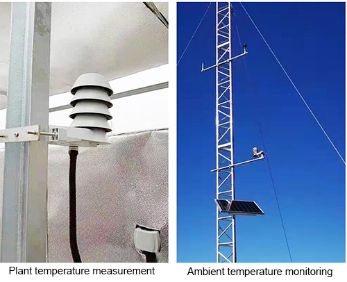 Ambient temperature sensor application