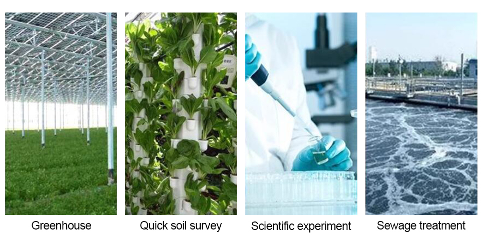 Analog soil moisture sensor application