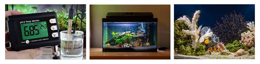 Aquarium ph meter application