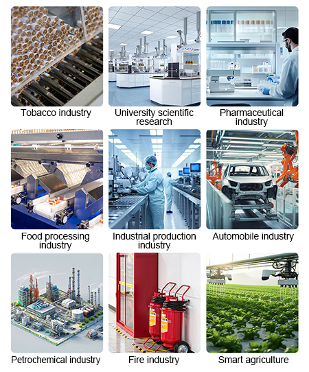 Argon gas flow meter application