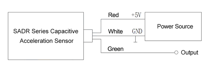 capacitive accelerometer sensor wiring