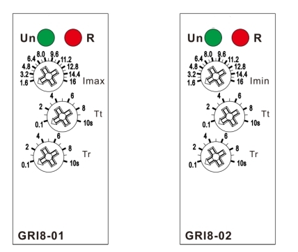 Current monitoring relay panel diagram GRI8