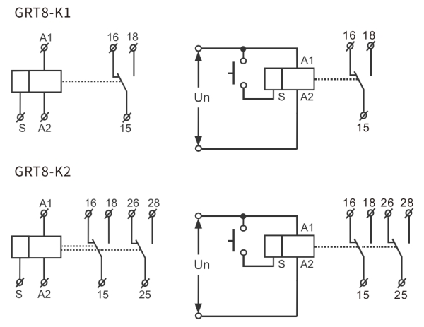 Digital setting timer relay wiring diagram