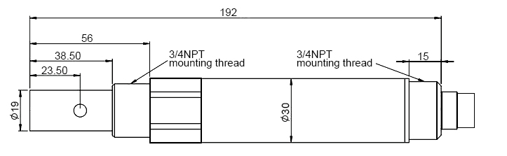 EC sensor 0-200μscm size