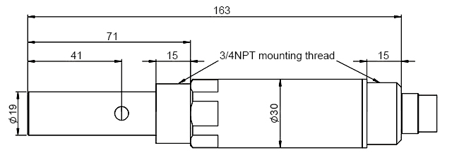 EC sensor 0-20μscm size