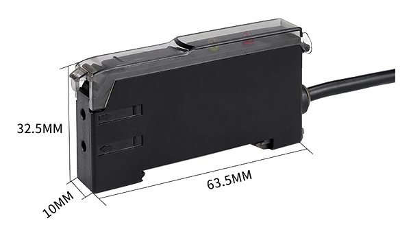 Economical fiber optic amplifier size