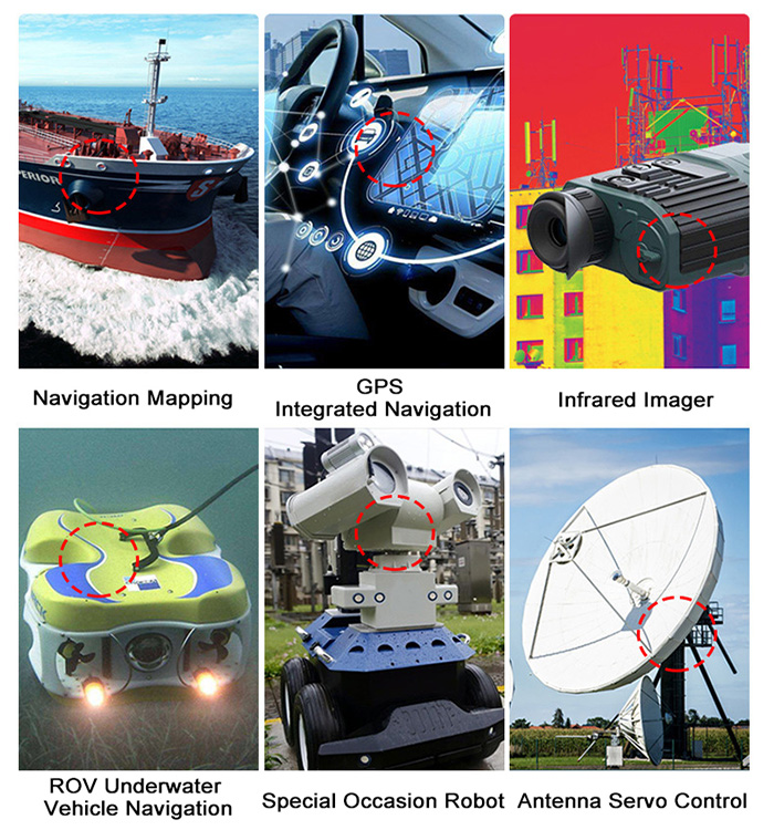 Electronic compass sensor application