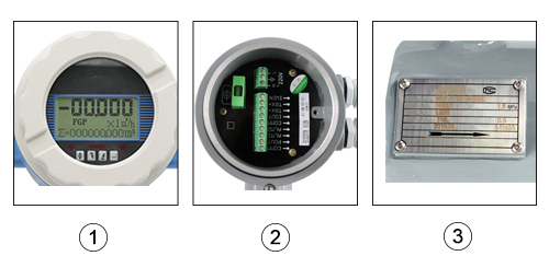 Explosion proof magnetic flow meter feature
