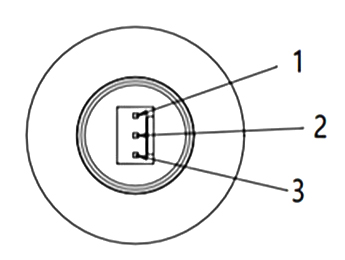 High pressure oxygen sensor wire