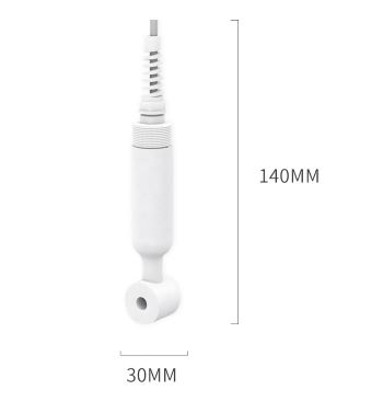Inductive conductivity sensor dimension