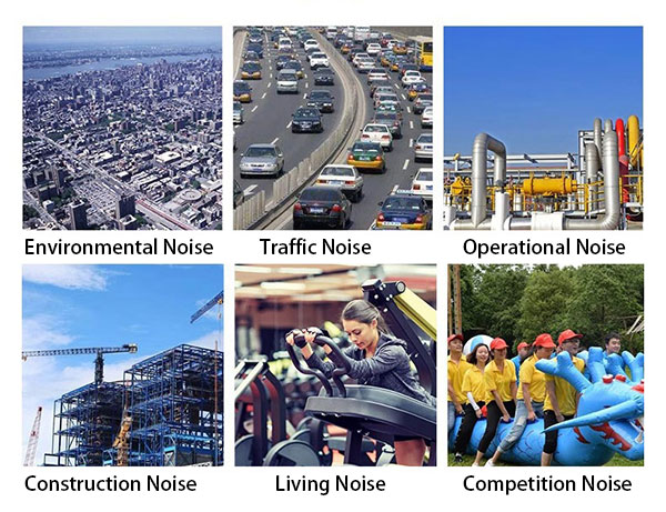 Industrial noise sensor application