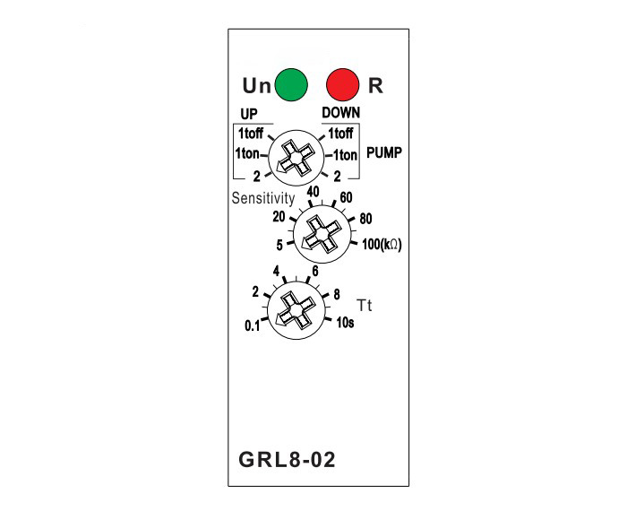 Liquid level control relay panel diagram