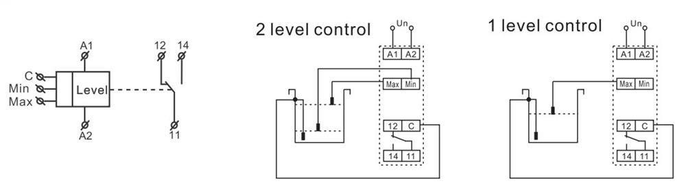 Liquid level control relay wiring diagram