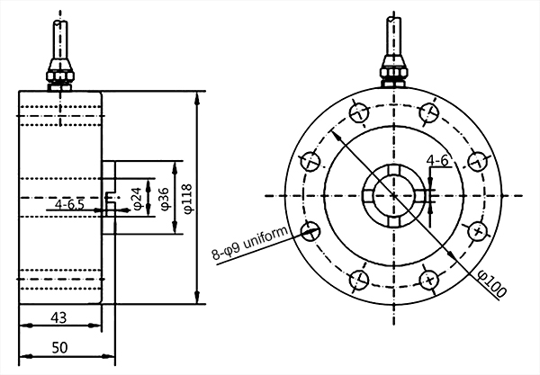 Low profile load cell size