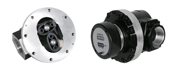 Mechanical flow meter feature