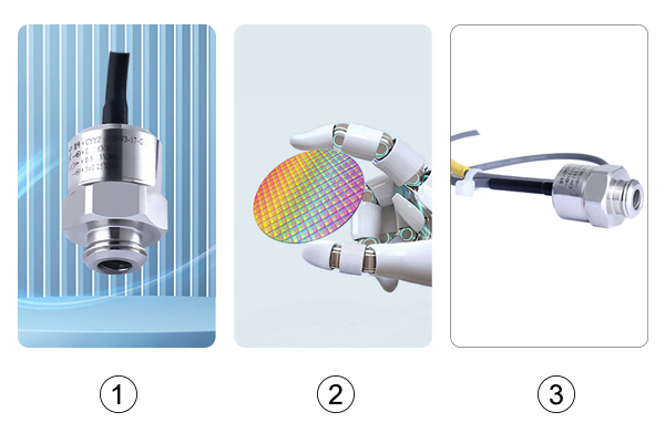 Micro pressure sensor feature