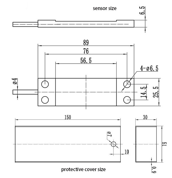 Mini strain gauge load cell size