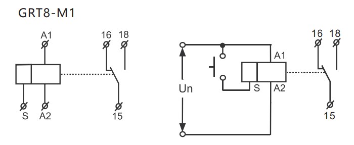 Multifunction time delay relay wiring diagram