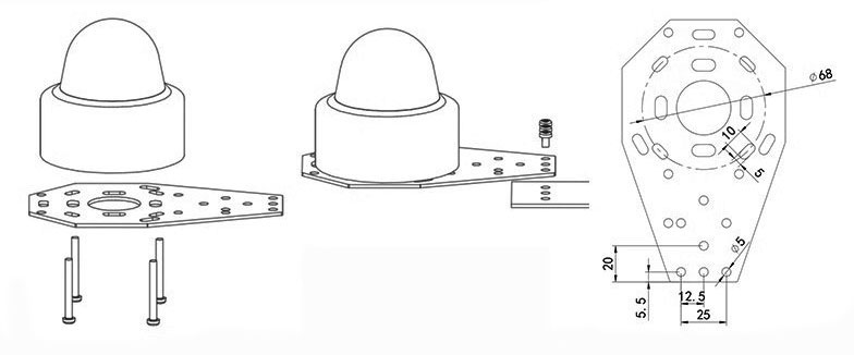 Optical rain sensor installation and commissioning