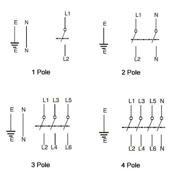 Outdoor waterproof isolator switch wiring diagram