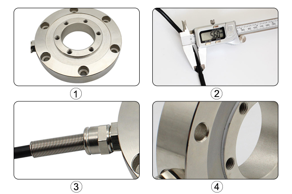 Ring load cell detail