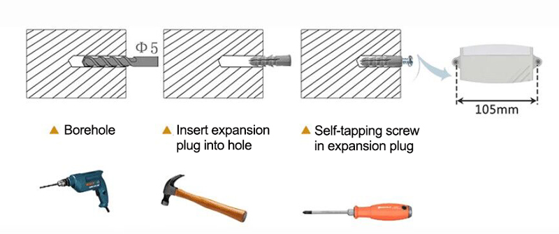 sf6 gas sensor installation