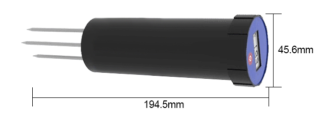 Speedy soil moisture sensor size