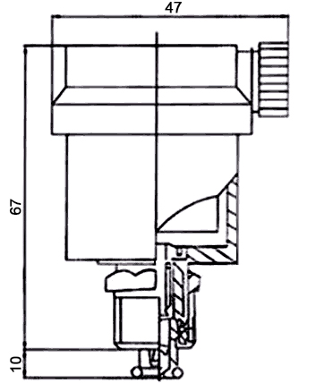 Stainless steel automatic exhaust valve size