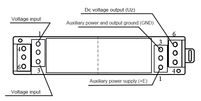 True rms voltage sensor 0-10V output wiring diagram