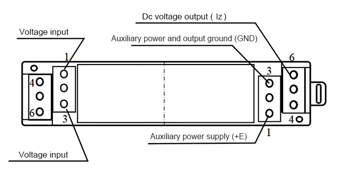 True rms voltage sensor 0-20mA output wiring diagram