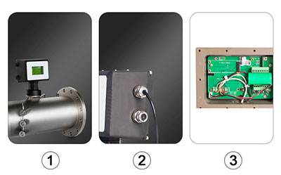Ultrasonic gas flow meter feature