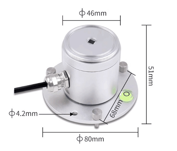 UV light sensor size