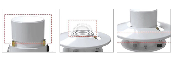 UV sensor for solar radiation feature